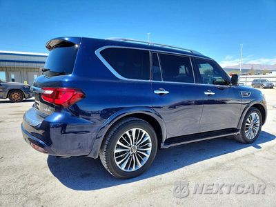 Trzecie zdjęcie samochodu z tyłu: 2019 INFINITI QX80 LUXE VIN:JN8AZ2NF8K9685855 - miniatura