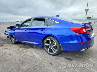 Drugie zdjęcie samochodu z przodu: 2020 HONDA ACCORD SPORT VIN:1HGCV1F32LA149015 - miniatura