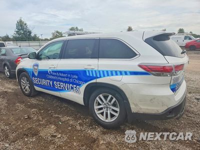 Drugie zdjęcie samochodu z przodu: 2016 TOYOTA HIGHLANDER LE VIN:5TDBKRFH6GS280079 - miniatura