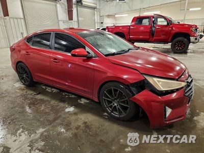 Czwarte zdjęcie samochodu z boku: 2020 HYUNDAI ELANTRA SEL VIN:5NPD84LF2LH510083 - miniatura