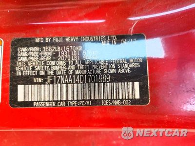 Zdjęcie 12 z 12 samochodu: 2013 SCION FR-S BASE VIN:JF1ZNAA14D1701989 - miniatura