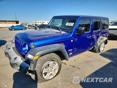 2018 JEEP WRANGLER UNLIMITED SPORT 1C4HJXDG9JW203130 - główne zdjęcie licytacji z USA - miniatura