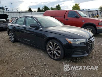 Czwarte zdjęcie samochodu z boku: 2014 AUDI A6 PREMIUM PLUS VIN:WAUFMAFC1EN028757 - miniatura