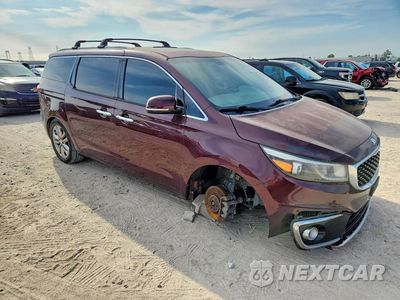 Czwarte zdjęcie samochodu z boku: 2016 KIA SEDONA SXL VIN:KNDME5C14G6154559 - miniatura