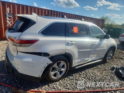Trzecie zdjęcie samochodu z tyłu: 2015 TOYOTA HIGHLANDER LIMITED PLATINUM VIN:5TDDKRFH9FS083351 - miniatura