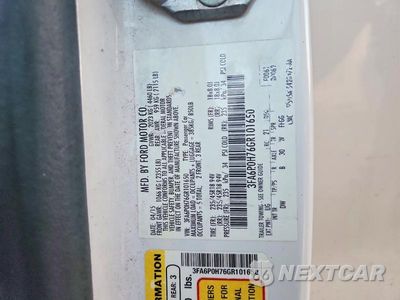Zdjęcie 12 z 12 samochodu: 2016 FORD FUSION SE VIN:3FA6P0H76GR101650 - miniatura