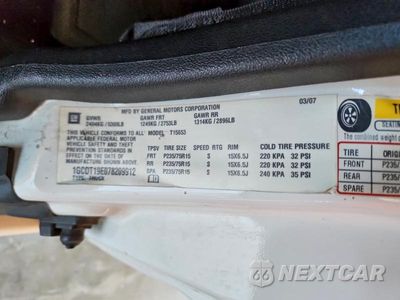 Zdjęcie 12 z 12 samochodu: 2007 CHEVROLET COLORADO VIN:1GCDT19E078209912 - miniatura