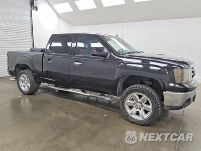 Czwarte zdjęcie samochodu z boku: 2013 GMC SIERRA C1500 SLE VIN:3GTP1VE00DG162536 - miniatura