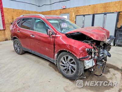 Czwarte zdjęcie samochodu z boku: 2016 NISSAN ROGUE SL VIN:5N1AT2MVXGC858724 - miniatura