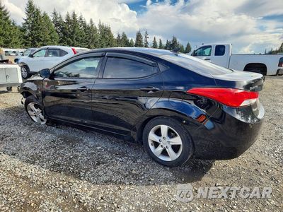 Drugie zdjęcie samochodu z przodu: 2013 HYUNDAI ELANTRA GLS VIN:5NPDH4AE4DH262950 - miniatura