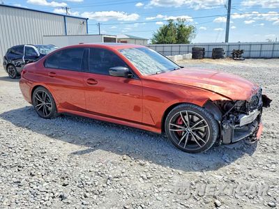 Czwarte zdjęcie samochodu z boku: 2021 BMW M340I VIN:3MW5U7J00M8C12908 - miniatura