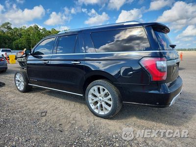 Drugie zdjęcie samochodu z przodu: 2019 FORD EXPEDITION MAX PLATINUM VIN:1FMJK1LT2KEA21699 - miniatura