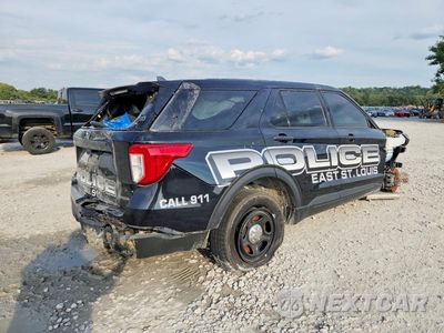 Trzecie zdjęcie samochodu z tyłu: 2023 FORD EXPLORER POLICE INTERCEPTOR VIN:1FM5K8ABXPGA84680 - miniatura