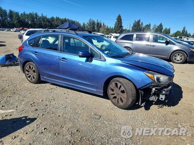 Czwarte zdjęcie samochodu z boku: 2015 SUBARU IMPREZA SPORT VIN:JF1GPAY67F8257469 - miniatura