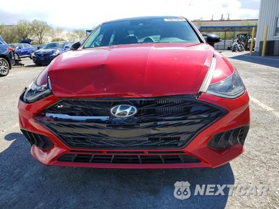 Piąte zdjęcie samochodu w środku: 2021 HYUNDAI SONATA N LINE VIN:5NPEK4JC1MH115179 - miniatura