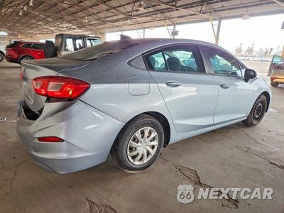Trzecie zdjęcie samochodu z tyłu: 2017 CHEVROLET CRUZE LS VIN:3G1BC5SM9HS573697 - miniatura