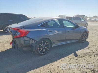 Trzecie zdjęcie samochodu z tyłu: 2020 HONDA CIVIC SPORT VIN:2HGFC2F84LH580414 - miniatura