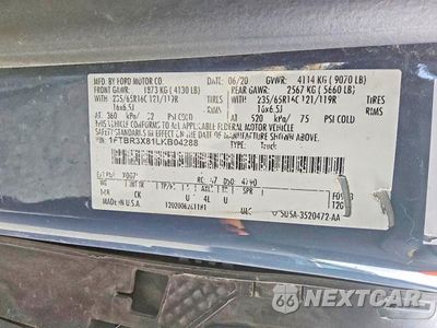 Zdjęcie 13 z 13 samochodu: 2020 FORD TRANSIT T-250 VIN:1FTBR3X81LKB04288 - miniatura