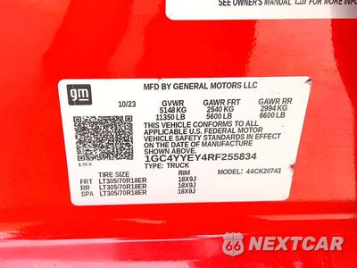 Zdjęcie 12 z 12 samochodu: 2024 CHEVROLET SILVERADO K2500 ZR2 VIN:1GC4YYEY4RF255834 - miniatura