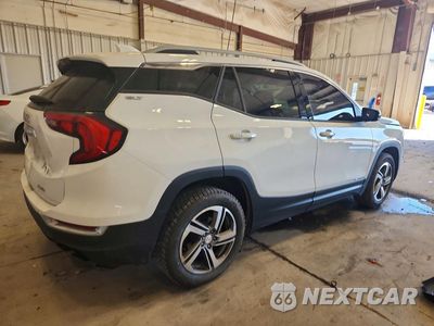 Trzecie zdjęcie samochodu z tyłu: 2020 GMC TERRAIN SLT VIN:3GKALVEVXLL130182 - miniatura
