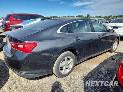 Trzecie zdjęcie samochodu z tyłu: 2017 CHEVROLET MALIBU LS VIN:1G1ZB5ST7HF212580 - miniatura