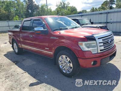 Czwarte zdjęcie samochodu z boku: 2014 FORD F150 SUPERCREW VIN:1FTFW1CT5EFA14470 - miniatura