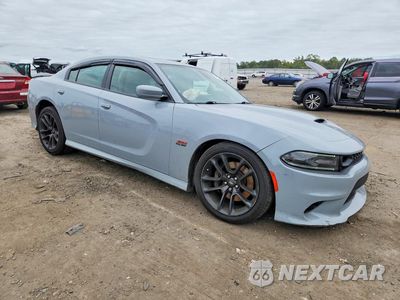 Czwarte zdjęcie samochodu z boku: 2021 DODGE CHARGER SCAT PACK VIN:2C3CDXGJ4MH531779 - miniatura