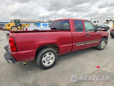 Trzecie zdjęcie samochodu z tyłu: 2005 CHEVROLET SILVERADO C1500 VIN:1GCEC19V65Z342640 - miniatura