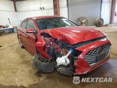 Czwarte zdjęcie samochodu z boku: 2019 HYUNDAI SONATA SEL VIN:5NPE34AF8KH787759 - miniatura