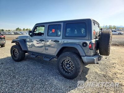 Drugie zdjęcie samochodu z przodu: 2019 JEEP WRANGLER UNLIMITED SPORT VIN:1C4HJXDG2KW510740 - miniatura