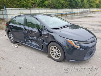 Czwarte zdjęcie samochodu z boku: 2020 TOYOTA COROLLA LE VIN:JTDEBRBE3LJ008508 - miniatura