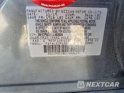Zdjęcie 13 z 13 samochodu: 2020 NISSAN KICKS SV VIN:3N1CP5CV8LL482689 - miniatura