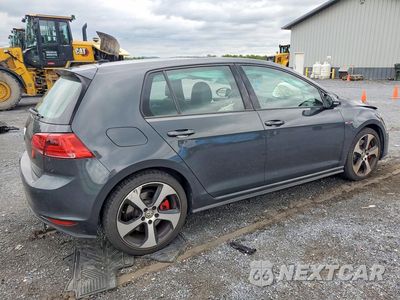 Trzecie zdjęcie samochodu z tyłu: 2017 VOLKSWAGEN GTI SPORT VIN:3VW547AU3HM026084 - miniatura