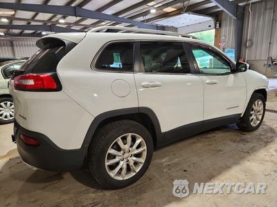 Trzecie zdjęcie samochodu z tyłu: 2016 JEEP CHEROKEE LIMITED VIN:1C4PJMDS7GW132890 - miniatura