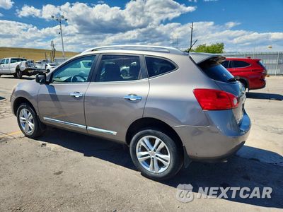 Drugie zdjęcie samochodu z przodu: 2015 NISSAN ROGUE SELECT S VIN:JN8AS5MV4FW769760 - miniatura