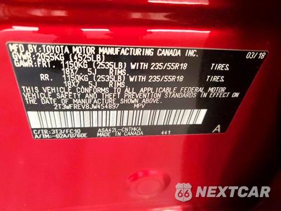 Zdjęcie 13 z 13 samochodu: 2018 TOYOTA RAV4 ADVENTURE VIN:2T3WFREV8JW454897 - miniatura