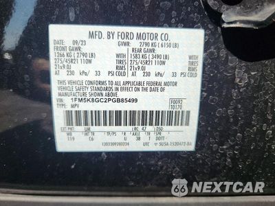 Zdjęcie 13 z 13 samochodu: 2023 FORD EXPLORER ST VIN:1FM5K8GC2PGB85499 - miniatura