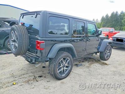Trzecie zdjęcie samochodu z tyłu: 2025 JEEP WRANGLER SPORT 4XE VIN:1C4RJXN65SW591209 - miniatura