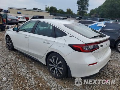Drugie zdjęcie samochodu z przodu: 2023 HONDA CIVIC EXL VIN:19XFL1H76PE015984 - miniatura