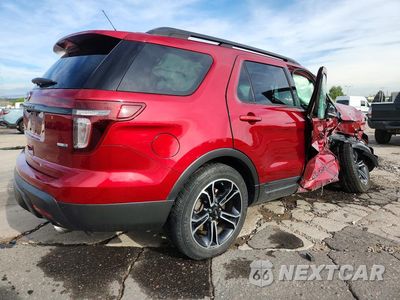 Trzecie zdjęcie samochodu z tyłu: 2015 FORD EXPLORER SPORT VIN:1FM5K8GT1FGB49883 - miniatura