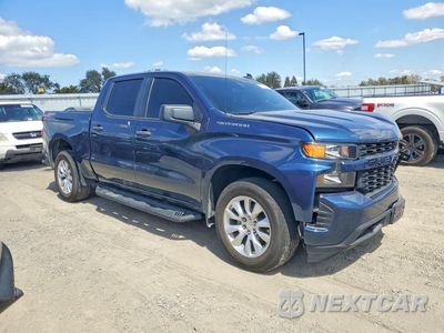 Czwarte zdjęcie samochodu z boku: 2021 CHEVROLET SILVERADO K1500 CUSTOM VIN:3GCPYBEK7MG295225 - miniatura