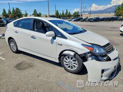 Czwarte zdjęcie samochodu z boku: 2014 TOYOTA PRIUS PLUG-IN HYBRID BASE VIN:JTDKN3DP3E3058273 - miniatura