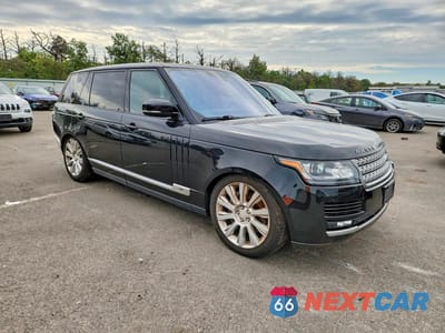 Czwarte zdjęcie samochodu z boku: 2015 LAND ROVER RANGE ROVER SUPERCHARGED VIN:SALGS3TF1FA207020 - miniatura