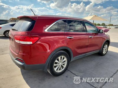 Trzecie zdjęcie samochodu z tyłu: 2017 KIA SORENTO LX VIN:5XYPG4A30HG248703 - miniatura