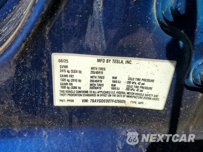 Zdjęcie 12 z 12 samochodu: 2026 TESLA MODEL Y VIN:7SAYGDED0TF426605 - miniatura