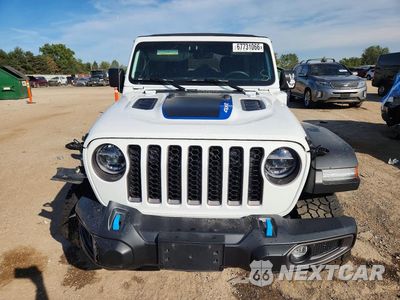 Piąte zdjęcie samochodu w środku: 2021 JEEP WRANGLER UNLIMITED RUBICON 4XE VIN:1C4JJXR62MW808080 - miniatura