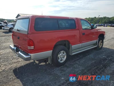 Trzecie zdjęcie samochodu z tyłu: 2001 DODGE DAKOTA VIN:1B7GG26XX1S329885 - miniatura