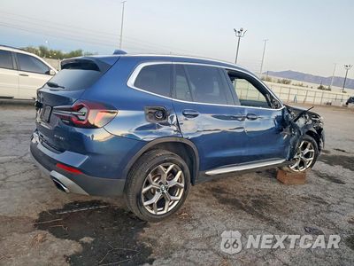Trzecie zdjęcie samochodu z tyłu: 2024 BMW X3 SDRIVE30I VIN:5UX43DP08R9W06045 - miniatura