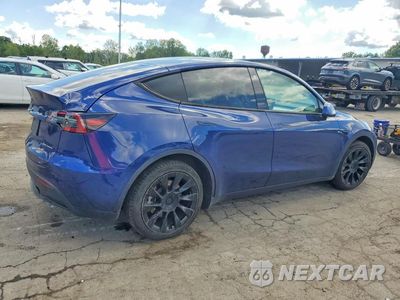 Trzecie zdjęcie samochodu z tyłu: 2021 TESLA MODEL Y VIN:5YJYGDEE7MF187142 - miniatura