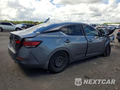 Trzecie zdjęcie samochodu z tyłu: 2022 NISSAN SENTRA S VIN:3N1AB8BV4NY304289 - miniatura